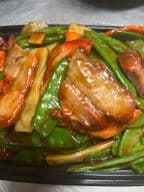 Best Roast Pork w. Snow Peas in Lakewood, NJ